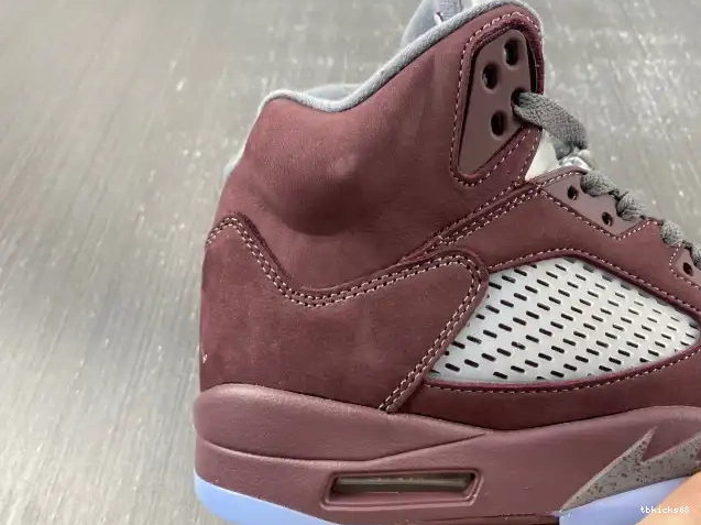 Reps TBkick Jordan 5 Burgundy Air DZ4131-600 0608